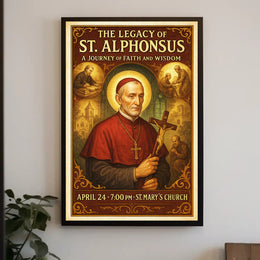The Legacy of St. Alphonsus Poster
