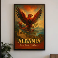 Albania From Ruins to Peaks Poster