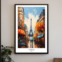 Paris In Autumn Poster