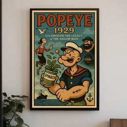 Popeye 1929 Art Poster POP-123