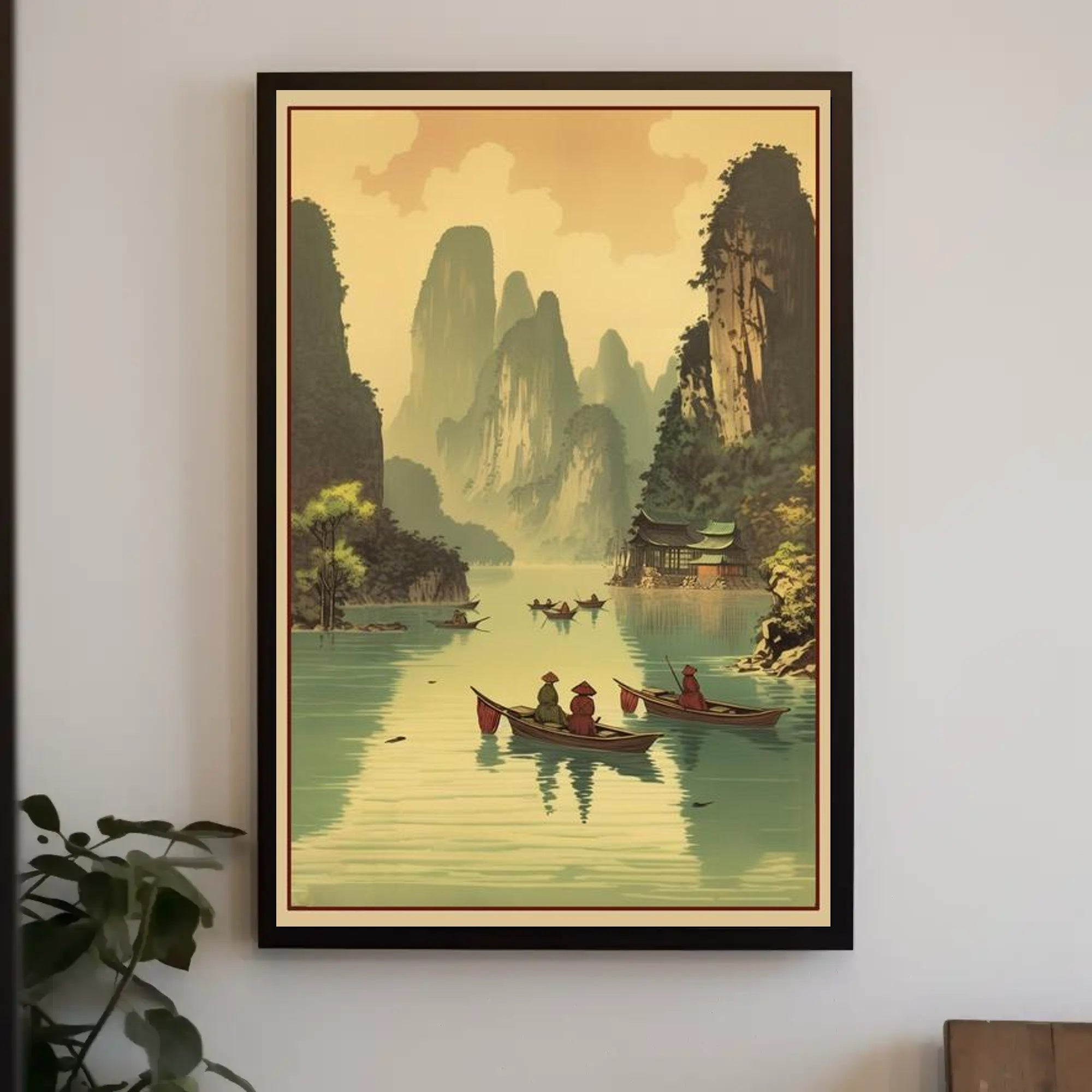 Tranquil River Journey Poster