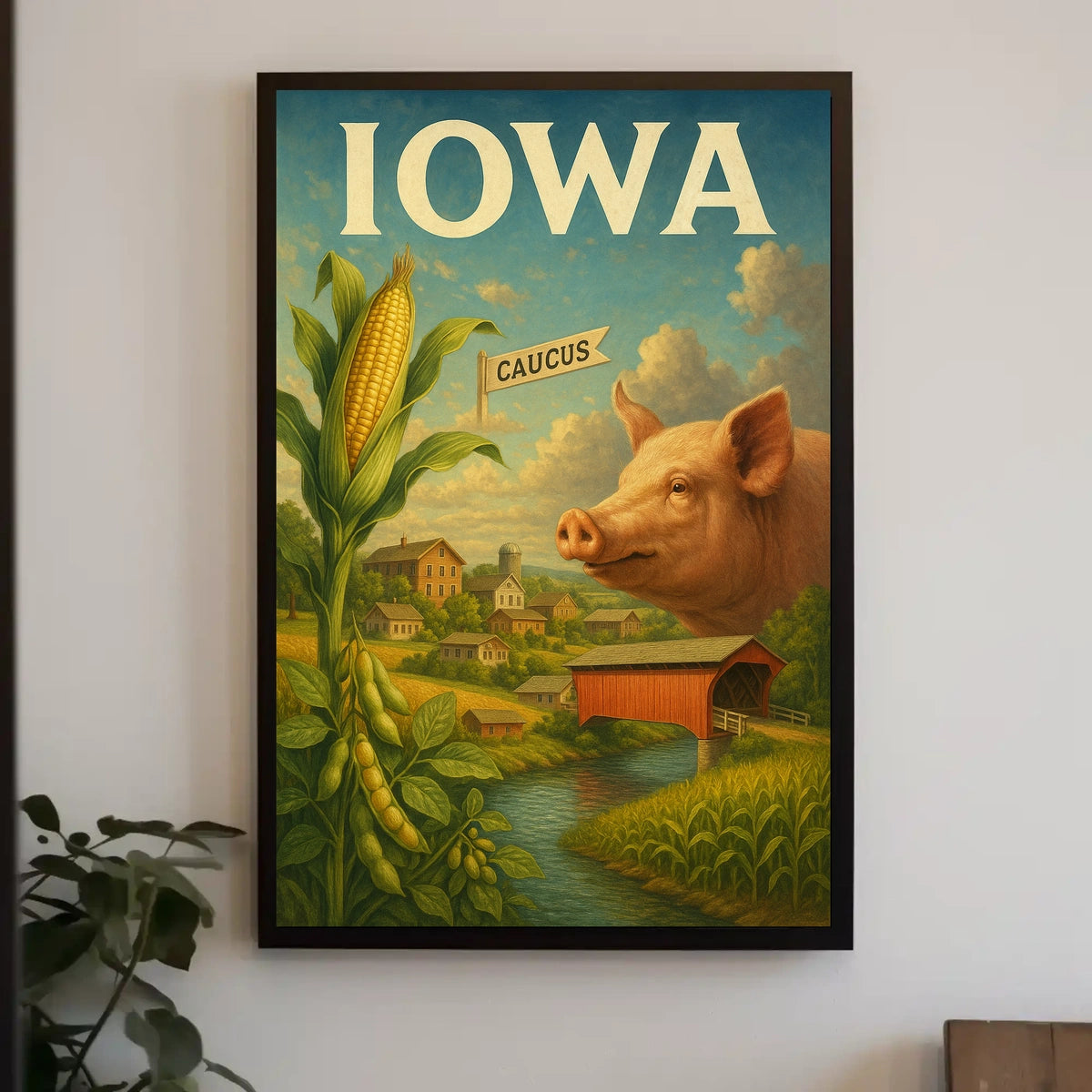 Iowa Caucus Poster