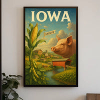 Iowa Caucus Poster