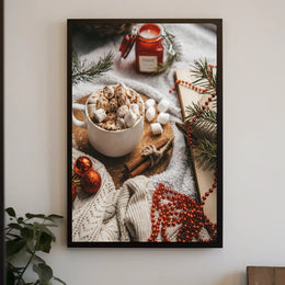 Cozy Winter Vibes Poster