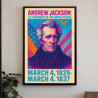 Andrew Jackson 7Th President Poster