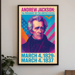 Andrew Jackson 7Th President Poster
