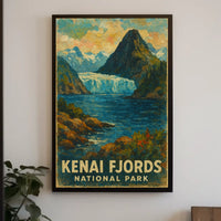 Kenai Fjords National Park Poster