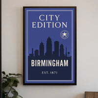 Birmingham City Edition Poster