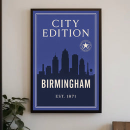 Birmingham City Edition Poster