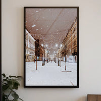 Winter Wonderland Street Poster