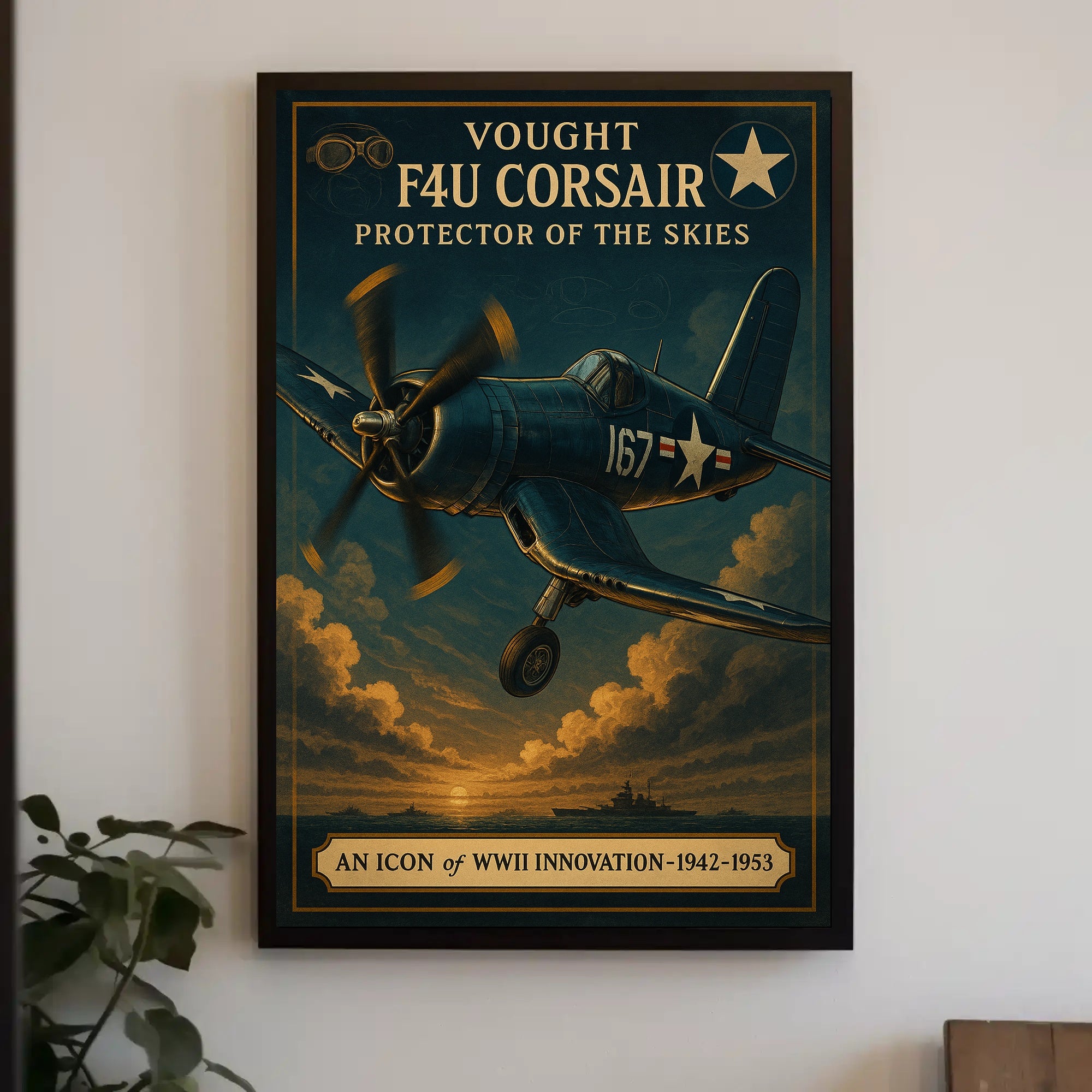 Vought F4U Corsair: Protector of the Skies Poster