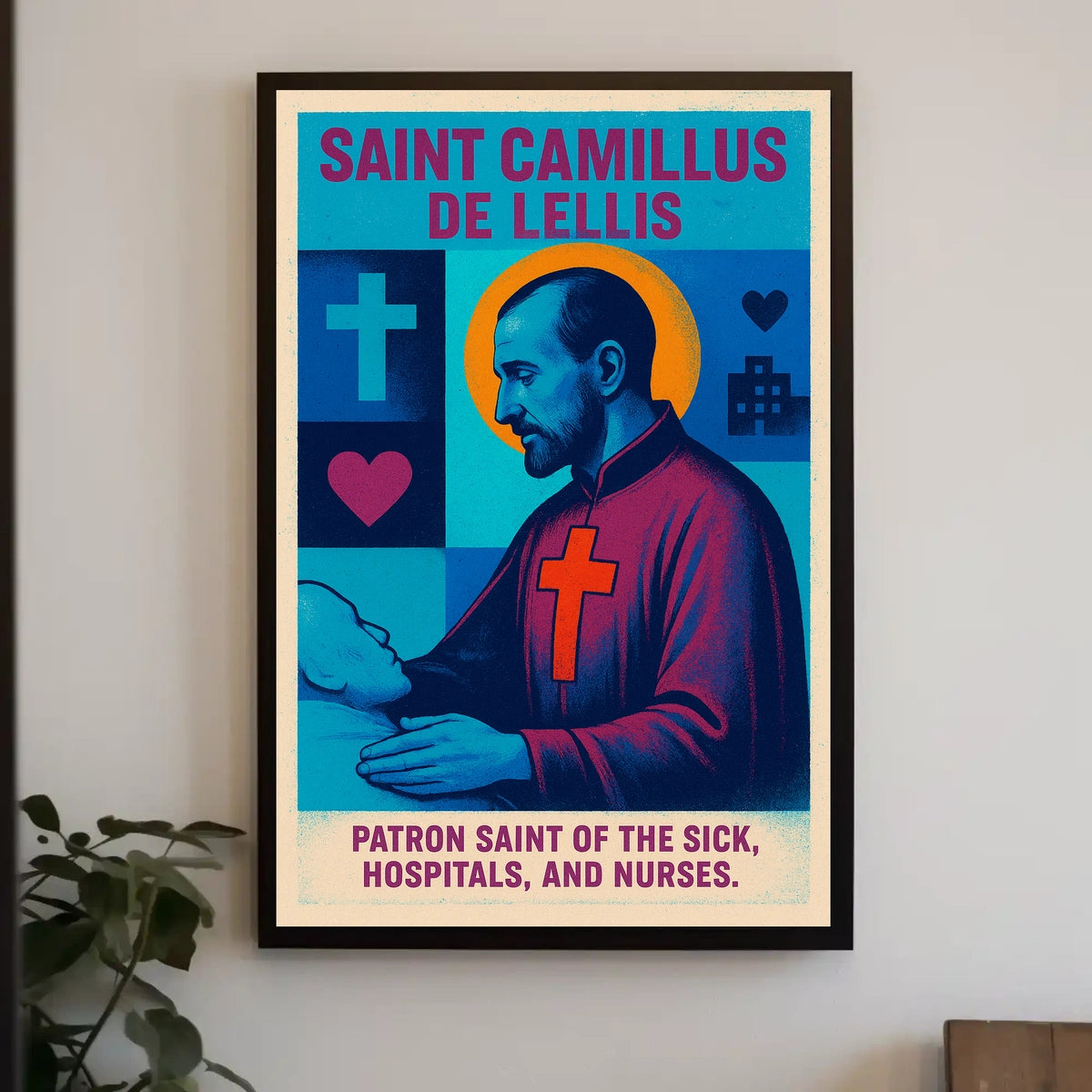 Saint Camillus De Lellis Poster