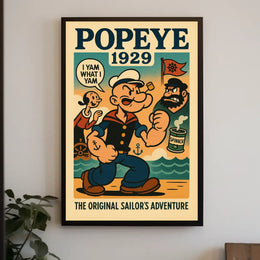 Popeye 1929 Art Poster POP-169