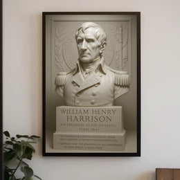 William Henry Harrison 9Th President Poster