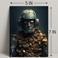 The Mechanical Sentinel Poster PosterGoat