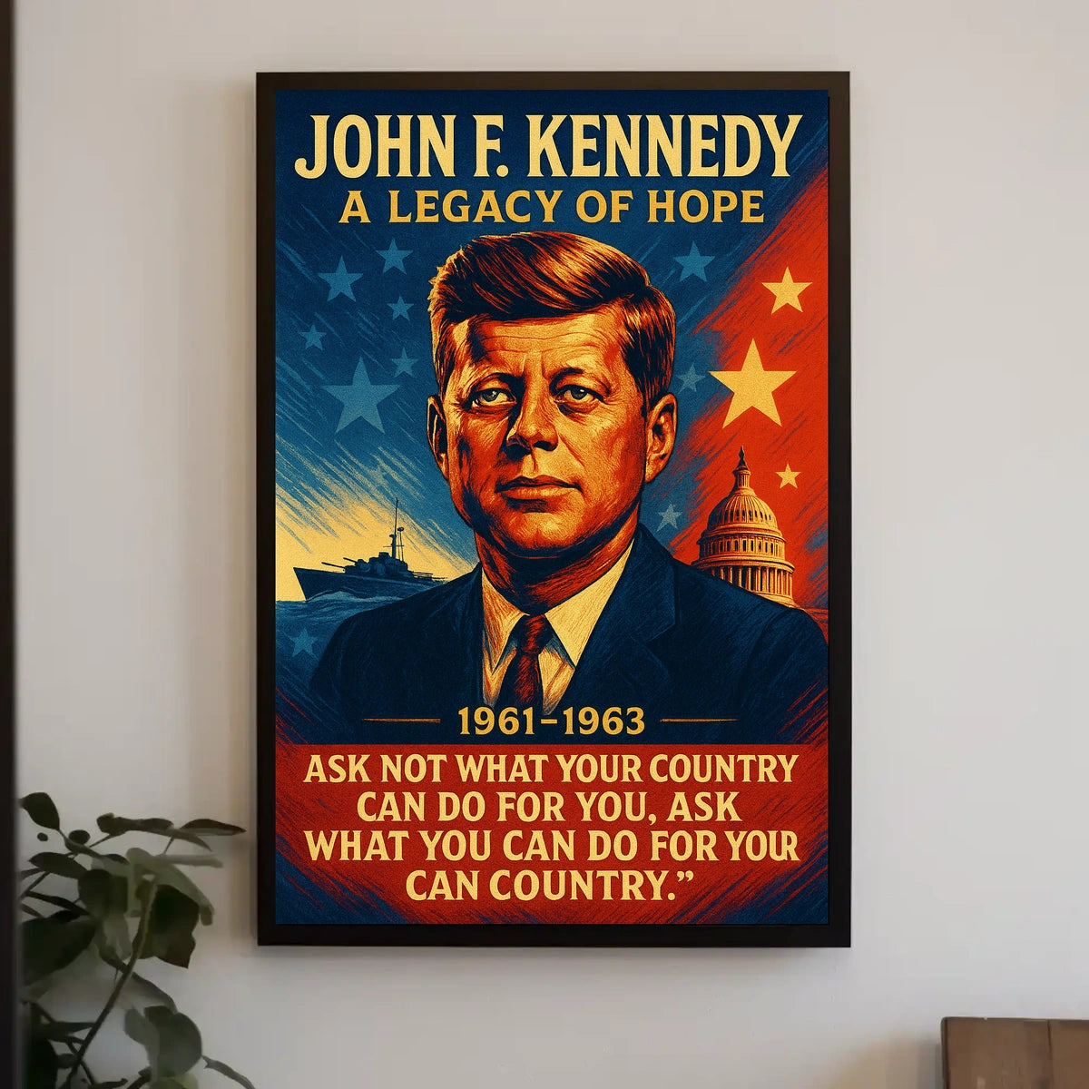 John F. Kennedy – A Legacy of Hope Poster
