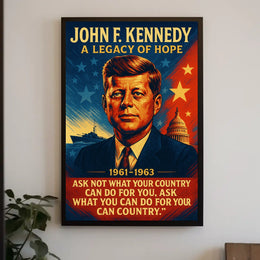 John F. Kennedy – A Legacy of Hope Poster