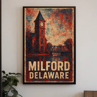 Milford, Delaware Poster