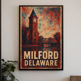 Milford, Delaware Poster