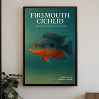 Firemouth Cichlid A Jewel Of The Poster