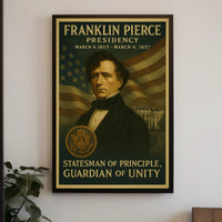 Franklin Pierce American Patriotism Historical or Presidential Poster