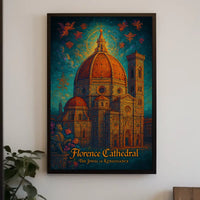 Florence Cathedral The Jewel of Renaissance Poster