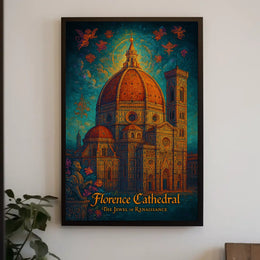 Florence Cathedral The Jewel of Renaissance Poster