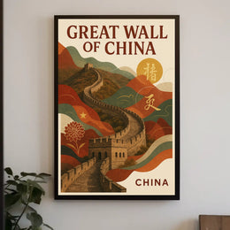 The Great Wall Of China Poster