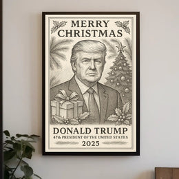 Donald Trump 47th President Poster