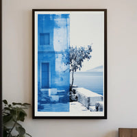 Serene Coastal Reflection Poster