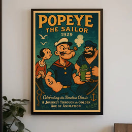 Popeye 1929 Art Poster POP-124