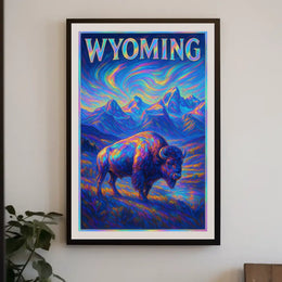 Wyoming Wilderness Poster