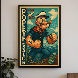 Popeye 1929 Art Poster POP-239