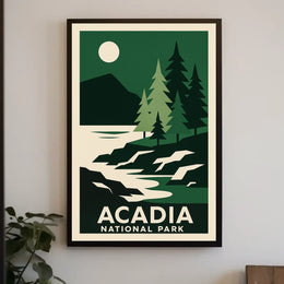 Acadia National Park Poster