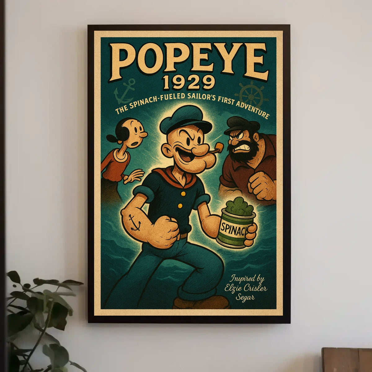 Popeye 1929 Art Poster POP-54