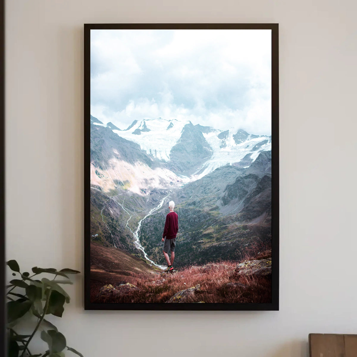 Majestic Mountain View Poster