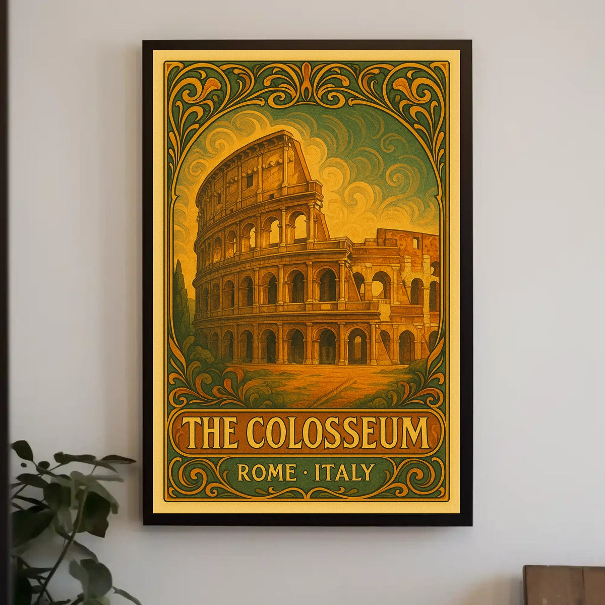 The Colosseum Rome, Italy Poster
