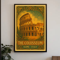 The Colosseum Rome, Italy Poster