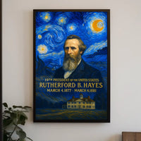 Rutherford B. Hayes 19th President of the United States Presidential Masterpiece Series Poster