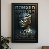 Trump Legacy Relief Patriotic Cinematic Poster