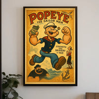 Popeye 1929 Art Poster POP-74