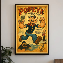 Popeye 1929 Art Poster POP-74