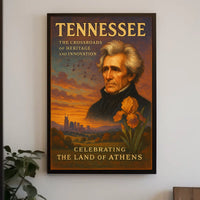 Tennessee The Crossroads of Heritage and Innovation Poster