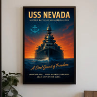 USS Nevada A Steel Giant of Freedom