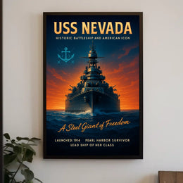 USS Nevada A Steel Giant of Freedom