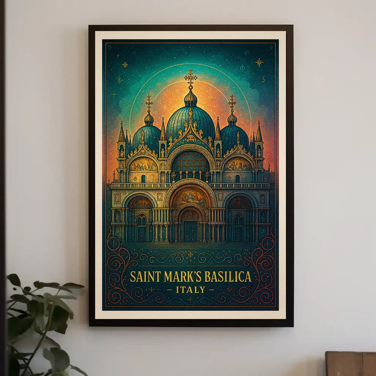 Saint Marks Basilica Italy Poster