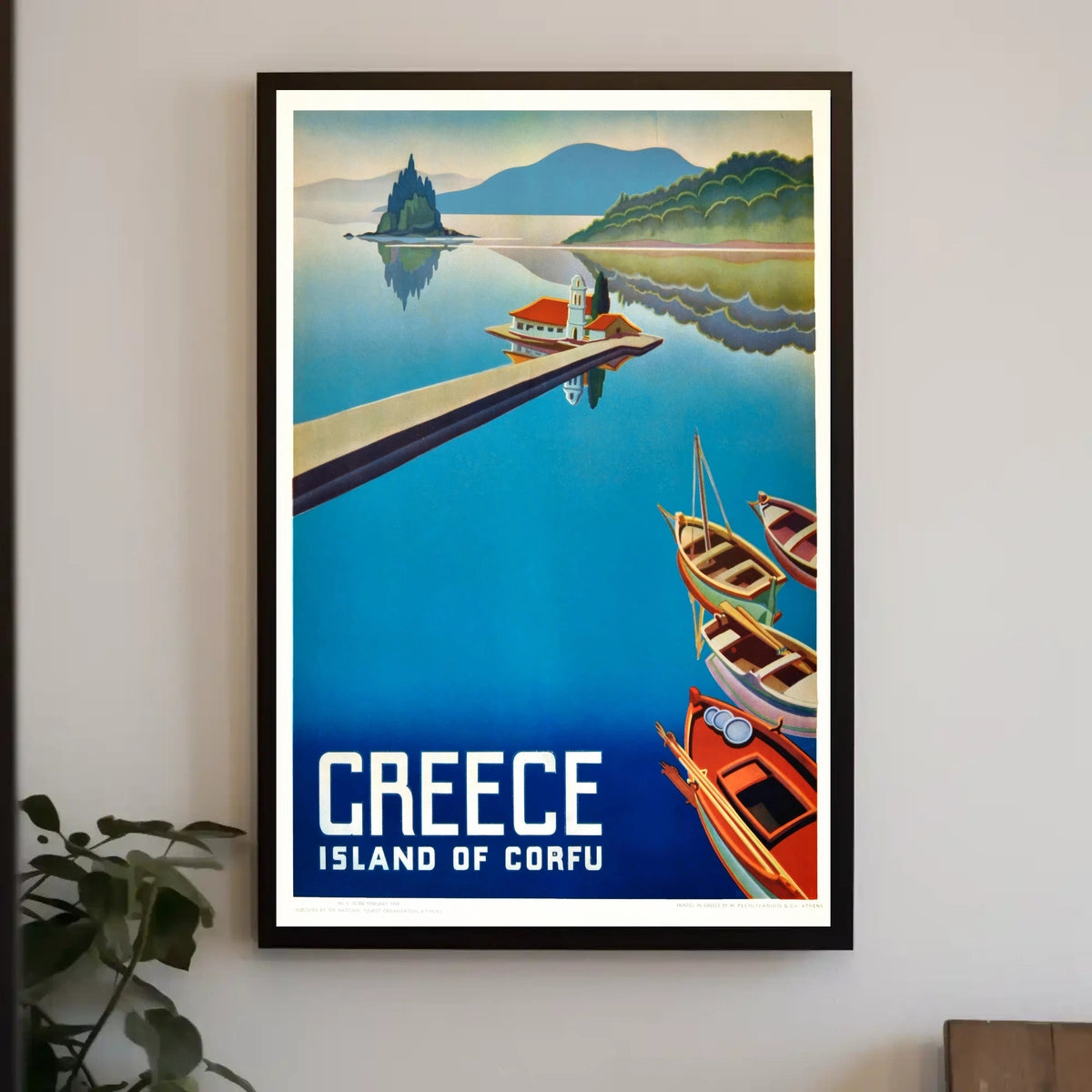 Greece Island Of Corfu Poster