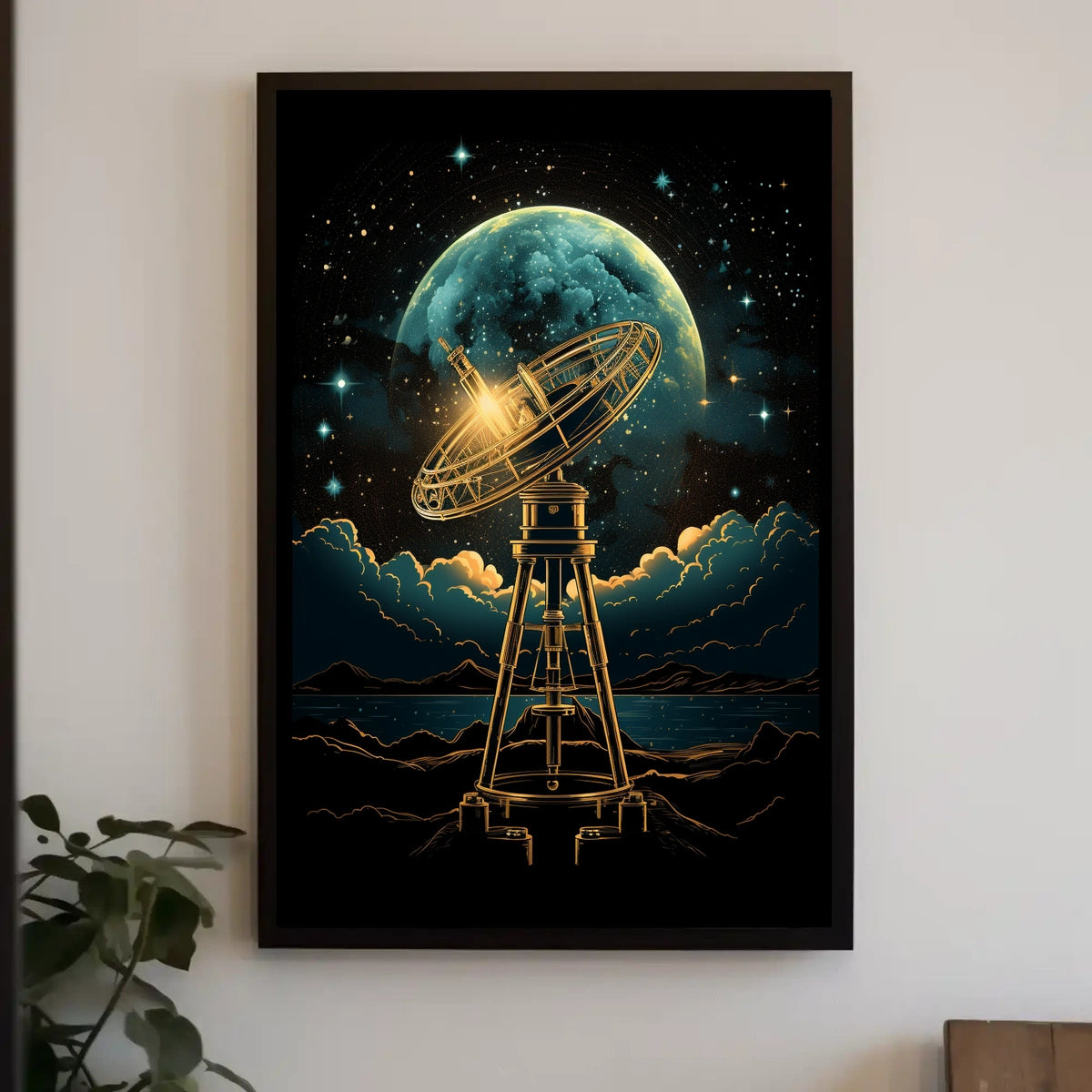 Celestial Exploration Poster