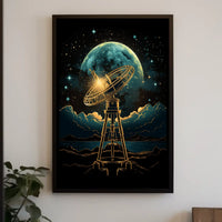 Celestial Exploration Poster