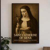 Saint Catherine Of Siena Poster